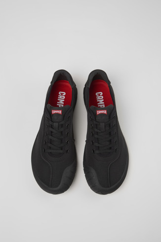 Alternative image of K100886-001 - Path - Black textile sneakers for men