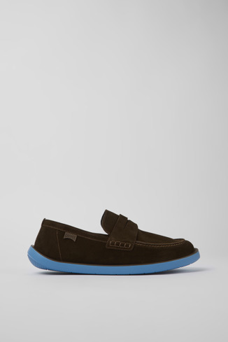 K100889-001 - Wagon - Brown nubuck shoes for men