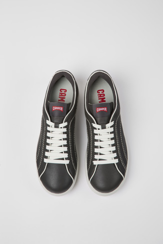 Alternative image of K100899-002 - Pelotas XLite - Dark gray leather sneakers for men