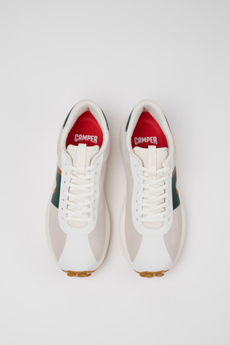 Overhead view of Pelotas Athens Multicolor Recycled PET and TPU Sneakers for Men.