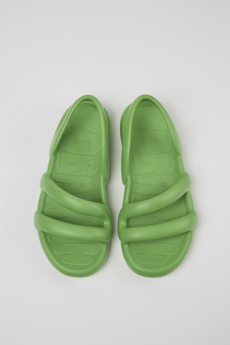 Kobarah Flat Zielone sandały unisex