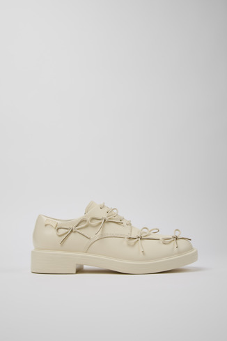 Dean Chaussures pour homme en cuir blanc.