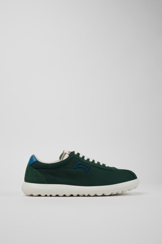 Side view of Pelotas XLF Multicolor Textile and Nubuck Sneakers for Men.