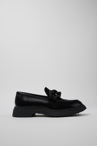 Walden Mocasines de piel negra para hombre.