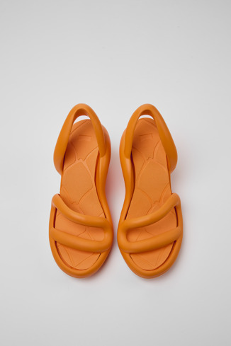 Alternative image of K200155-020 - Kobarah - Sandales orange unisexe