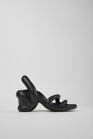 Alternative image of K200155-026 - Kobarah - Unisex zwarte sandalen