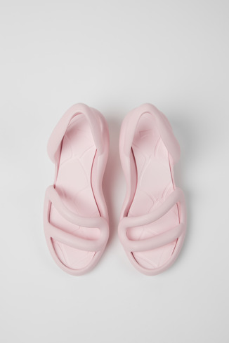 Alternative image of K200155-029 - Kobarah - Pastel Pink unisex sandals