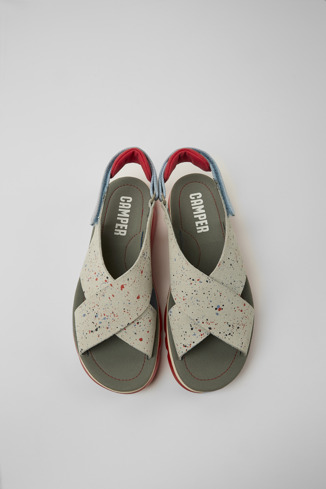 Alternative image of K200157-039 - Oruga - Multicolored sandals for women