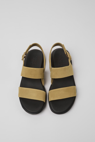 Alternative image of K200573-009 - Edy - Brązowe skórzane sandały damskie