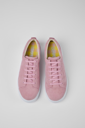 Alternative image of K200645-048 - Runner Up - Pink nubuck sneakers for women