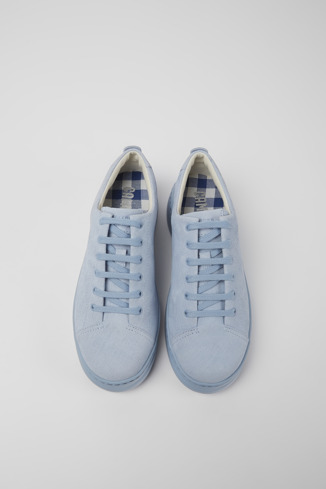 Alternative image of K200645-049 - Runner Up - Blue nubuck sneakers for women