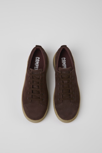 Alternative image of K200645-064 - Runner Up - Brown nubuck sneakers for women