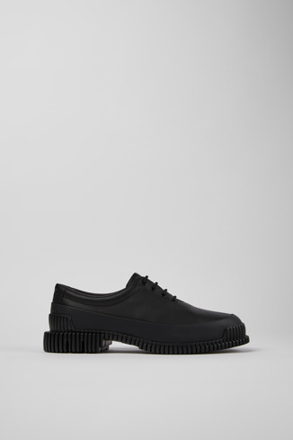 K200687-030 - Pix - Chaussures à lacets en cuir noir