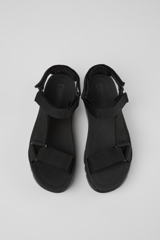 Alternative image of K200851-004 - Oruga Up - Black recycled PET sandals for women