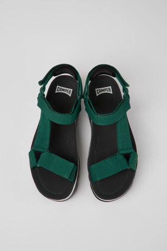 Alternative image of K200851-016 - Oruga Up - Green textile sandals for women