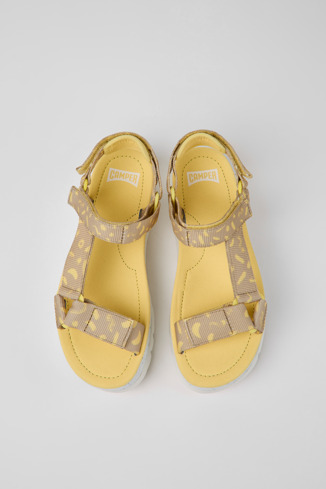 Alternative image of K200851-018 - Oruga Up - Multicolored textile sandals for women