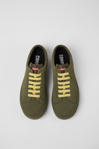 Alternative image of K200877-030 - Peu Touring - Baskets en nubuck vert pour femme