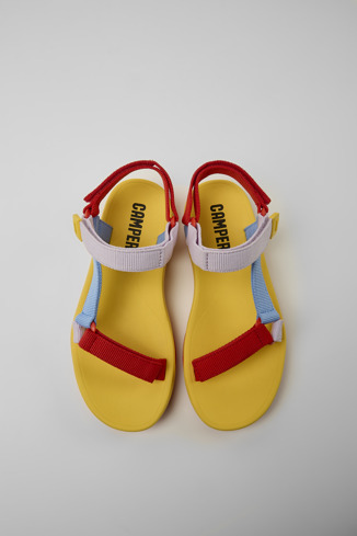 Alternative image of K200958-010 - Match - Multicolored sandal with straps for women.