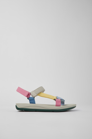 K200958-021 - Match - Multicolored textile sandals for women