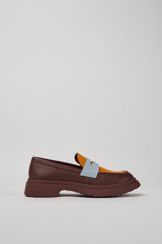 Side view of Walden Multicolored loafers for women