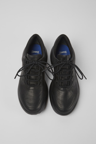 Alternative image of K201134-005 - CRCLR GORE-TEX - Breathable women's black leather sneakers