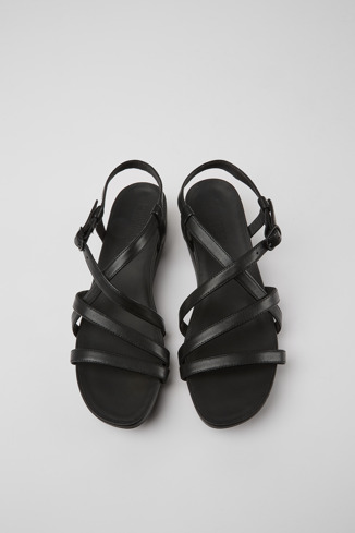 Alternative image of K201235-001 - Minikaah - Black sandal for women.