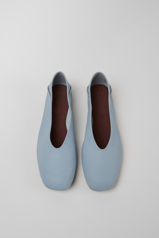 Alternative image of K201253-009 - Casi Myra - Голубые кожаные женские туфли