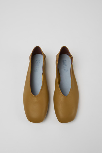 Alternative image of K201253-011 - Casi Myra - Zapatos de piel marrones para mujer