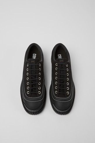 Alternative image of K201258-001 - Pix - Black lace up shoes