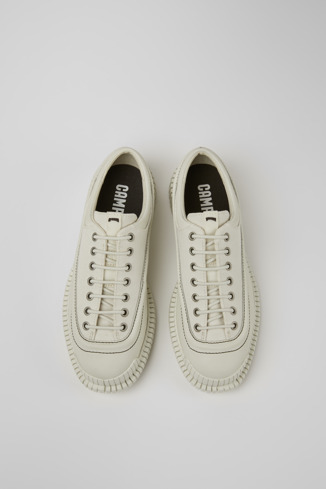 Alternative image of K201258-003 - Pix - White lace up shoes