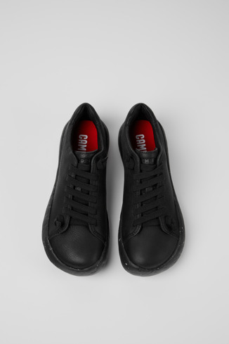 Alternative image of K201265-001 - Peu Stadium - Black leather sneakers for women