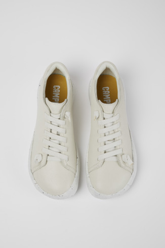 Alternative image of K201265-002 - Peu Stadium - White leather sneakers for women