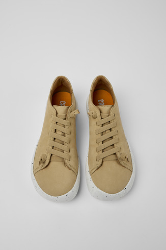Alternative image of K201265-011 - Peu Stadium - Sneakers de nubuc de color beix per a dona