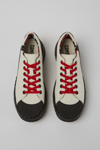 Alternative image of K201306-002 - Teix - White rubber and BCI cotton shoes