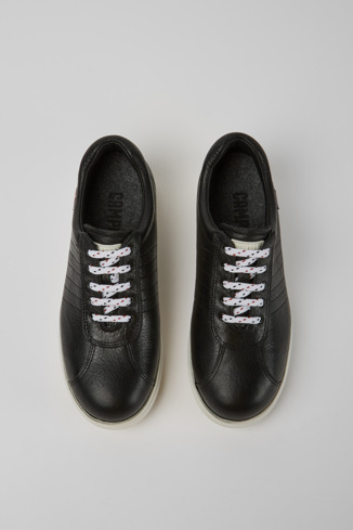 Alternative image of K201307-003 - Pelotas Protect - Black leather sneakers for women