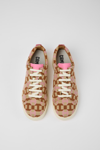 Alternative image of K201314-007 - Runner Up - Multicolored textile sneakers for women