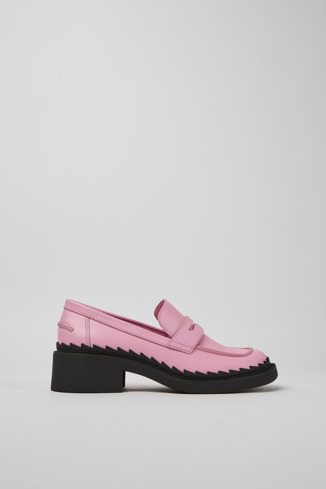 Alternative image of K201320-004 - Taylor - Pink leather women's heels