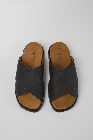 Alternative image of K201321-006 - Brutus Sandal - 女生黑蘑菇纖維涼鞋
