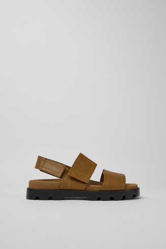 K201323-006 - Brutus Sandal - Brown leather sandals for women