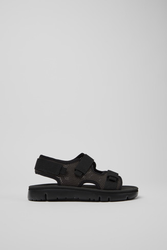 K201339-002 - Oruga - Black and grey sandals for women