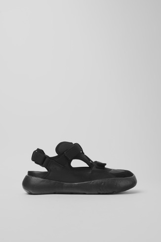 K201359-001 - Peu Stadium - Black semi-open sneakers for women