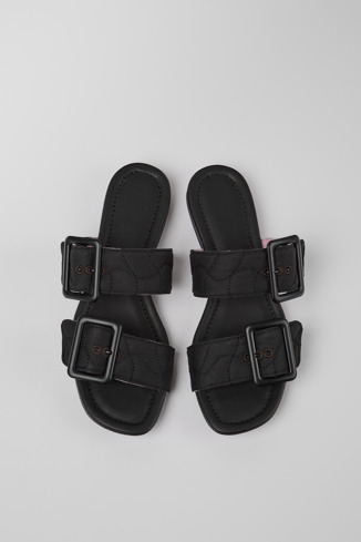 Alternative image of K201372-001 - Casi Myra - Black recycled PET sandals for women