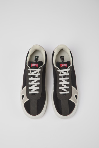 Overhead view of Runner K21 Black and grey sneakers for women