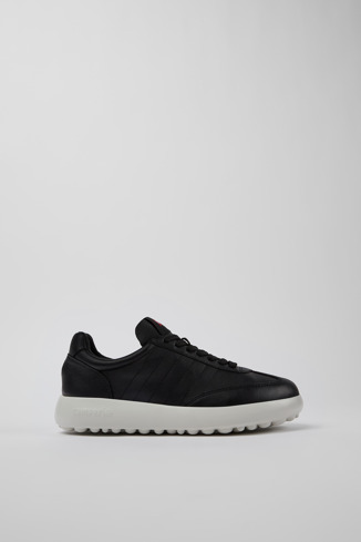 Side view of Pelotas Xlite Black Sneaker for Women