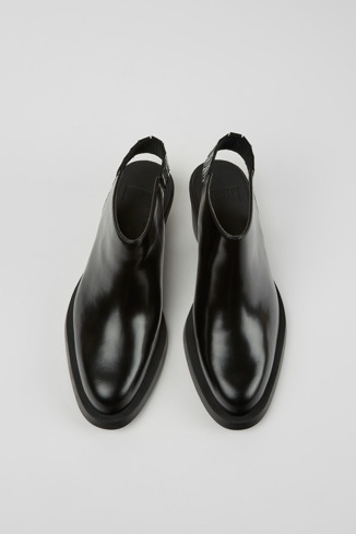 Alternative image of K201416-001 - Bonnie - Black leather heels for women