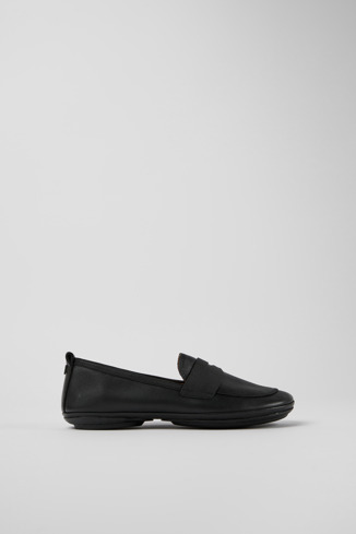 K201421-007 - Right - Chaussures en cuir noir pour femme
