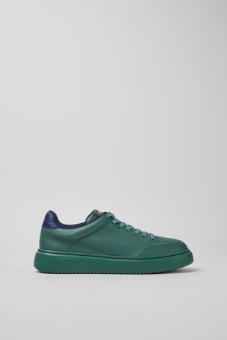 Alternative image of K201438-007 - Runner K21 - Green leather sneakers for women