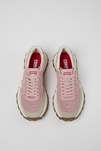 Drift Trail VIBRAM Sneaker in tessuto e nabuk rosa da donna