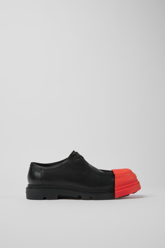K201469-007 - Junction - Black leather shoes for women