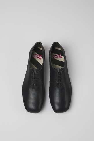 Alternative image of K201484-002 - Casi Myra - Sapatos em couro pretos para mulher